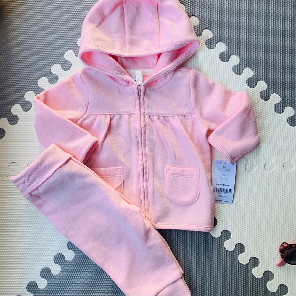 Carter’s 2pc Pink Jogging Suit